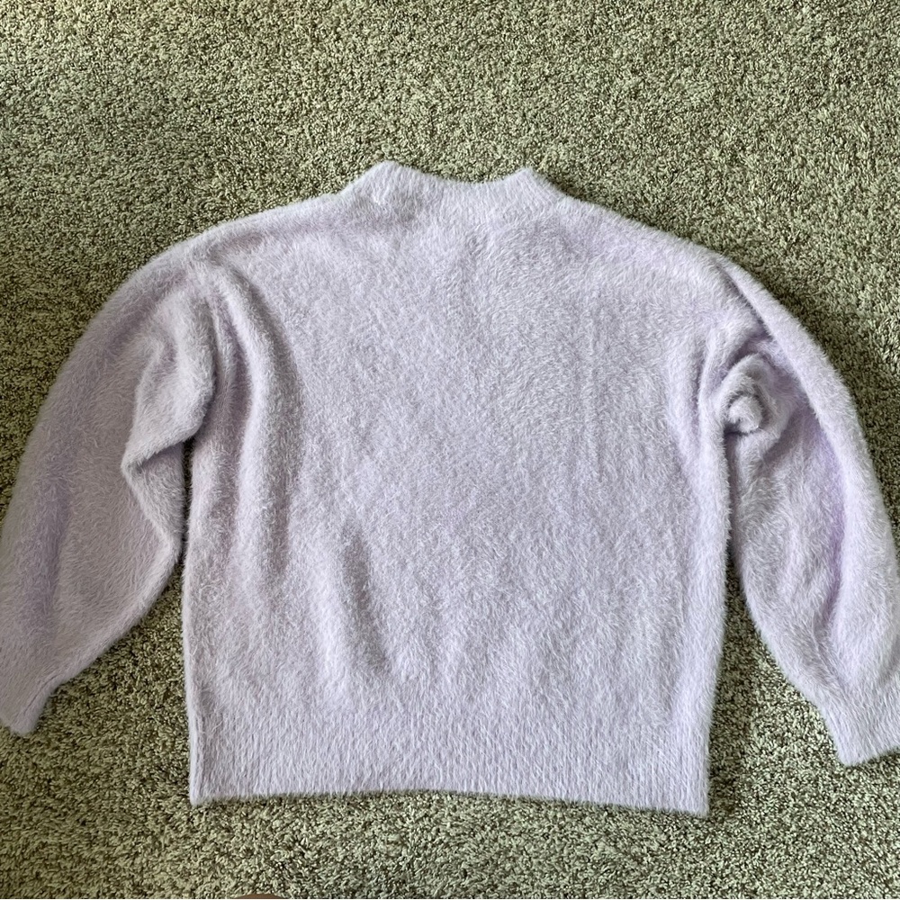 CALIA by Carrie Underwood Purple Cowl Neck Sweater medium - Picture 3 of 6